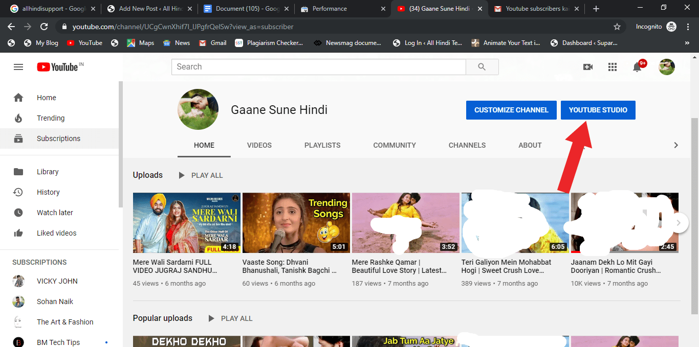 Youtube Subscriber Hide Kaise Kare ?