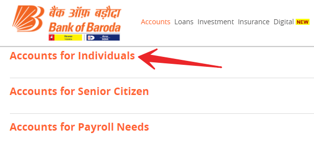 bank of baroda account open